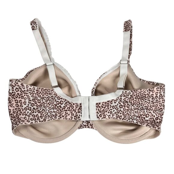 Victoria’s Secret Bra Sz.36DDD Body By Victoria Full Cover Leopard Print Soft - Picture 4 of 7